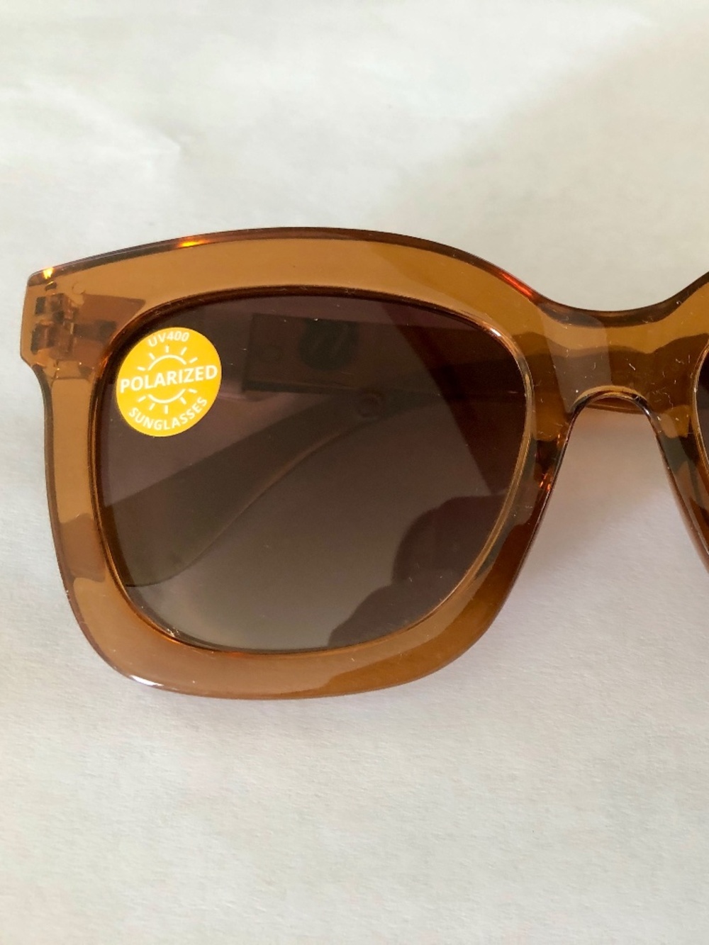 New Peepers Tan Cabana Polarized Sunglasses